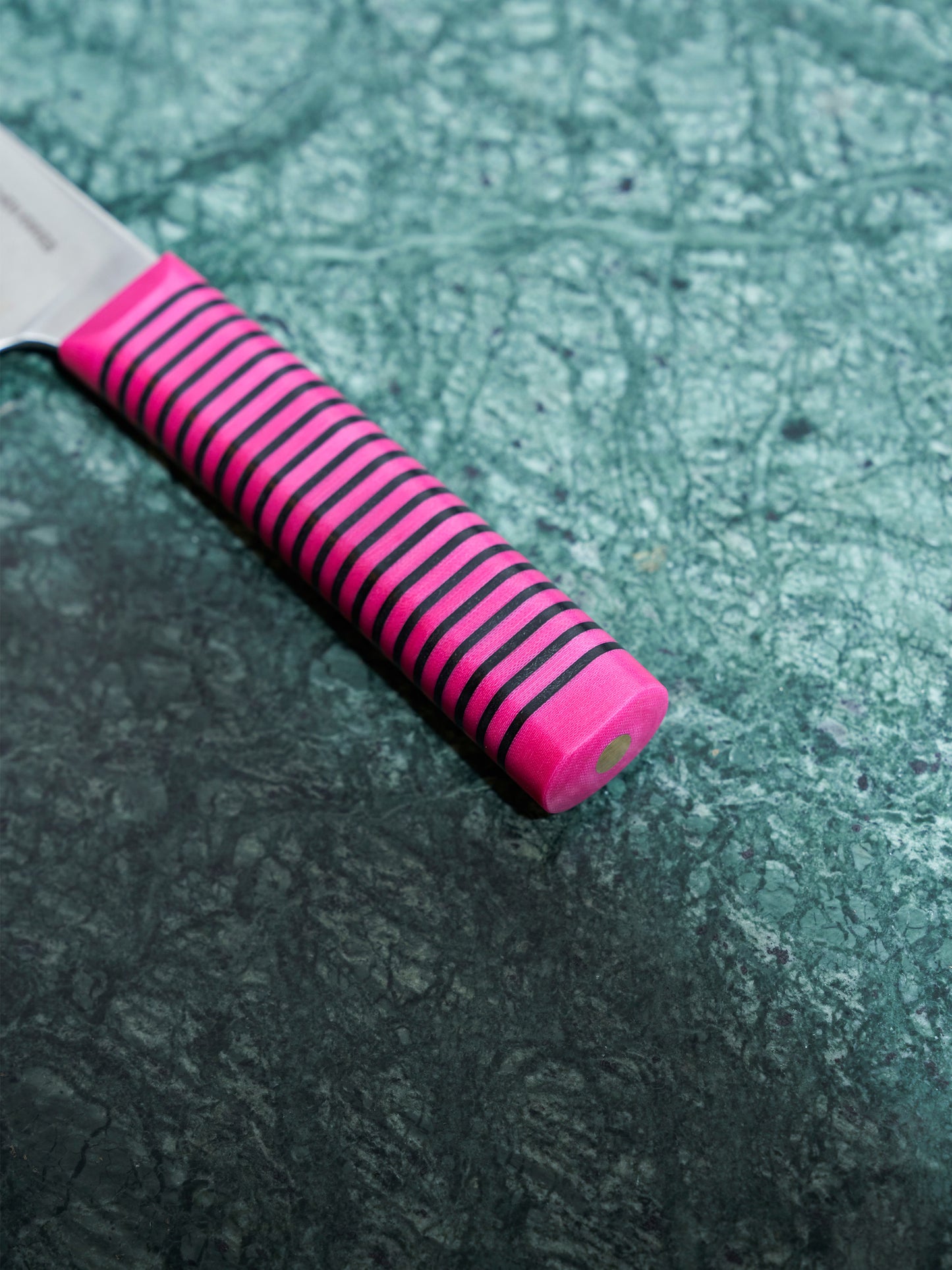 Bread Knife (Black/Pink)