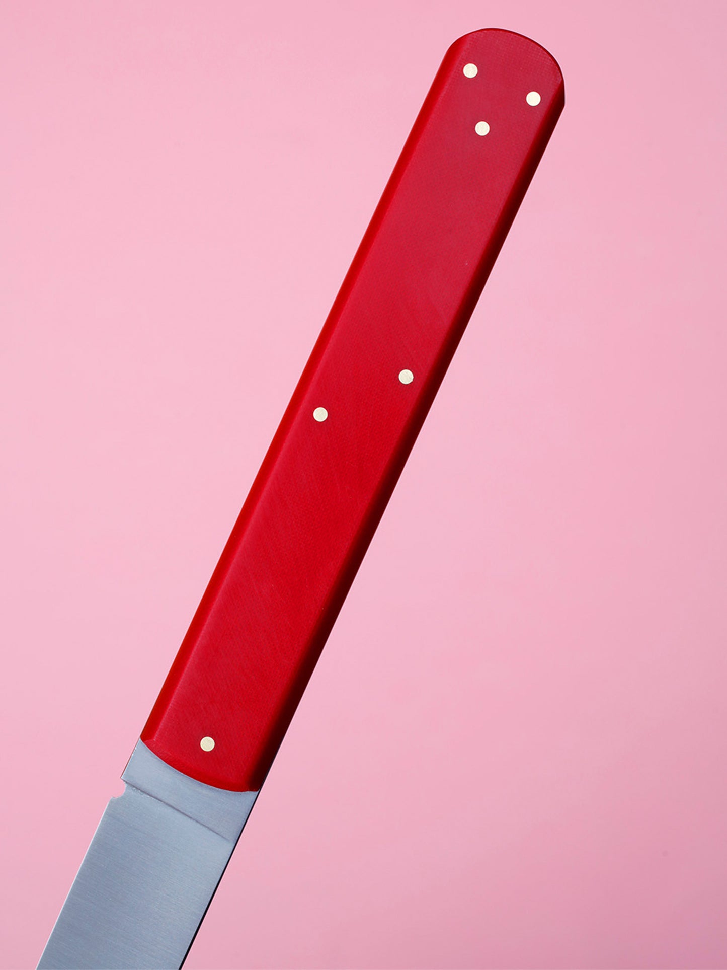 1 2 3 Butter Knives (Red)