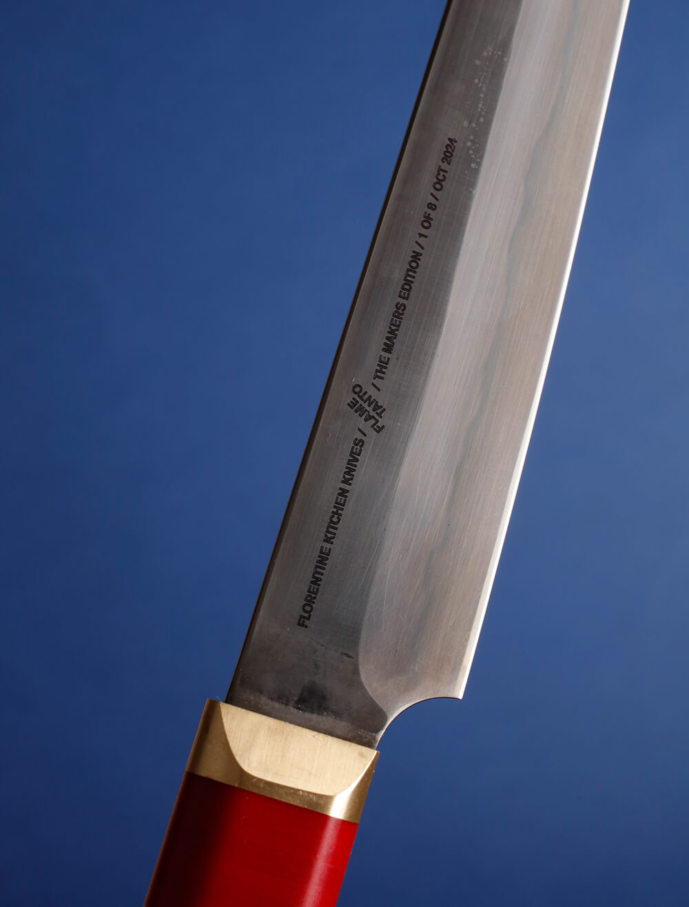 Maker's Edition - Lefty Flame Tanto (Red)