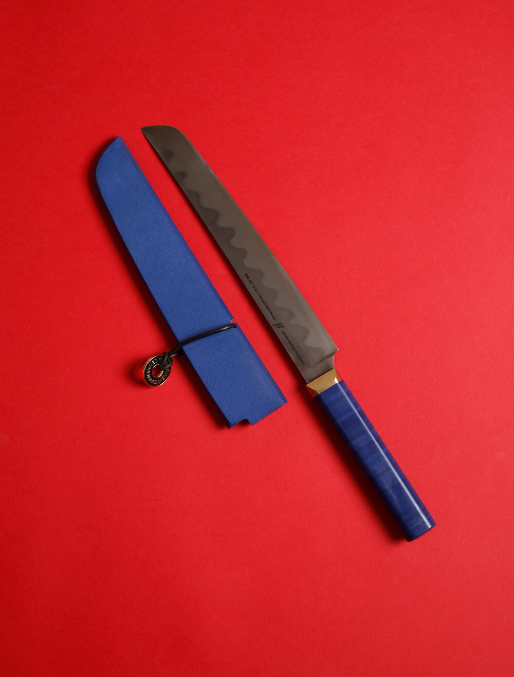 Maker's Edition - Lefty Flame Tanto (Blue)