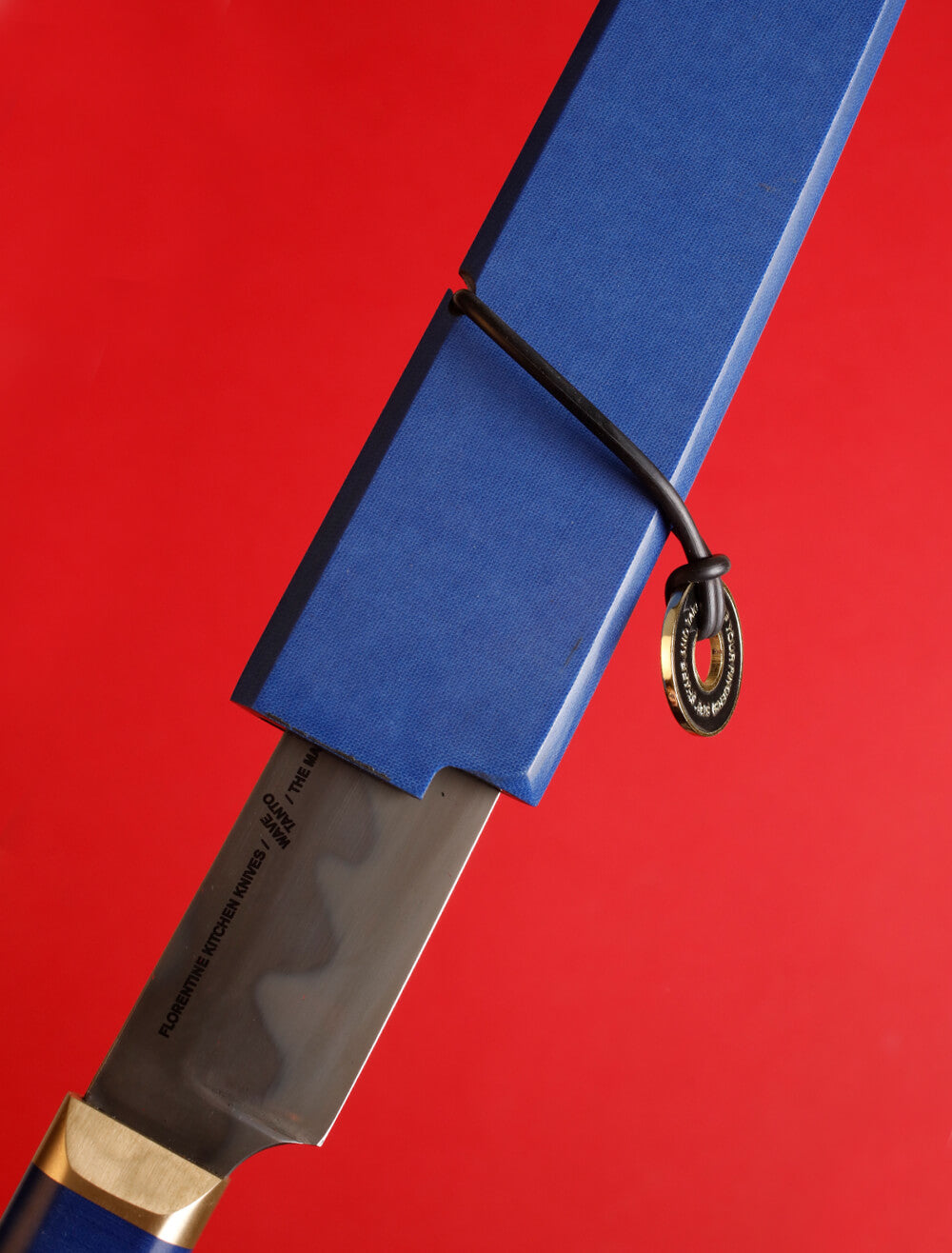 Maker's Edition - Lefty Flame Tanto (Blue)