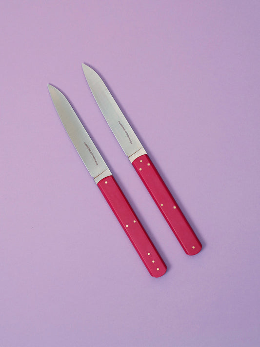Cuchillos para carne 1 2 3 (rosas)