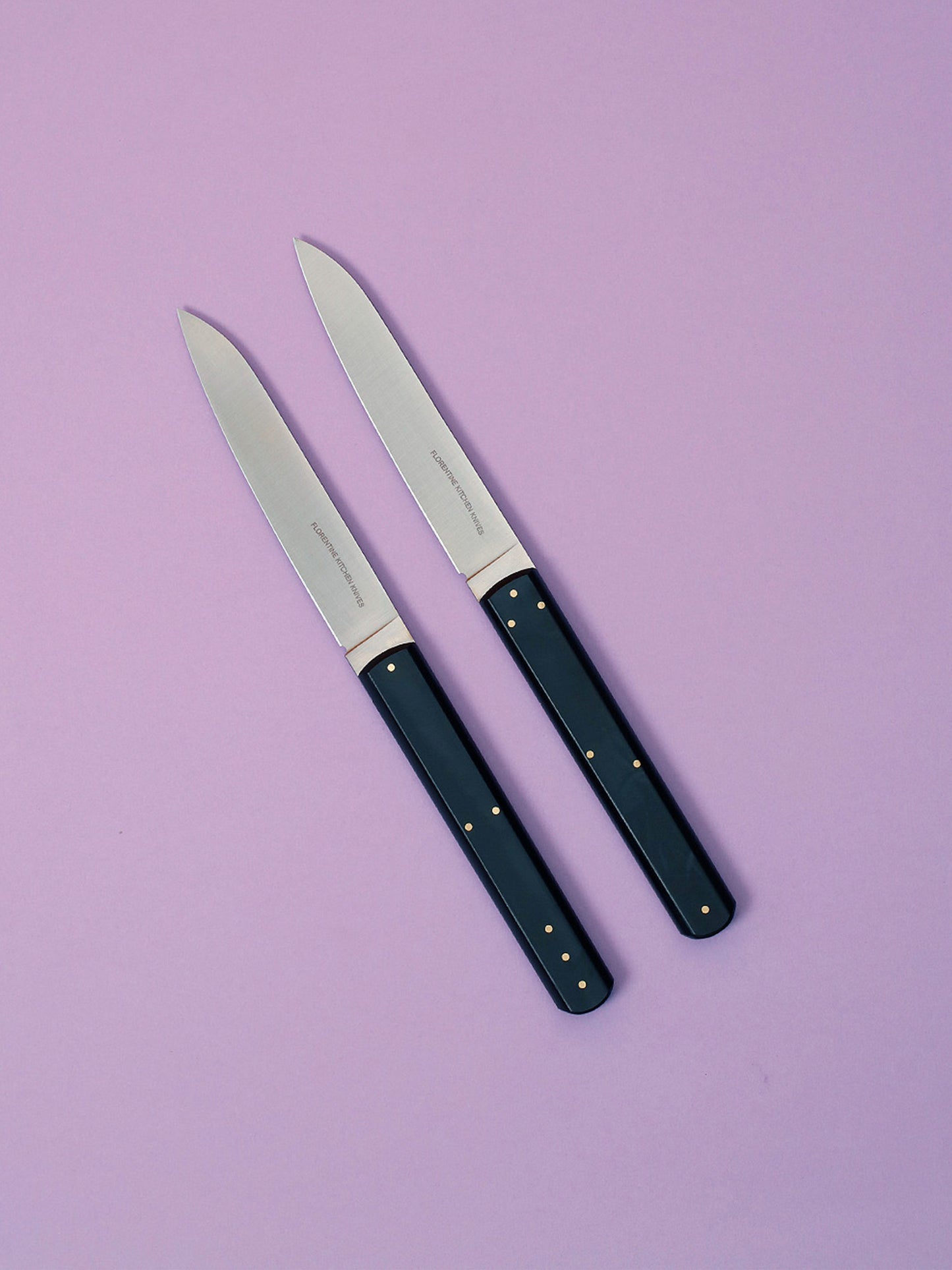 1 2 3 Cuchillos para carne (negros)