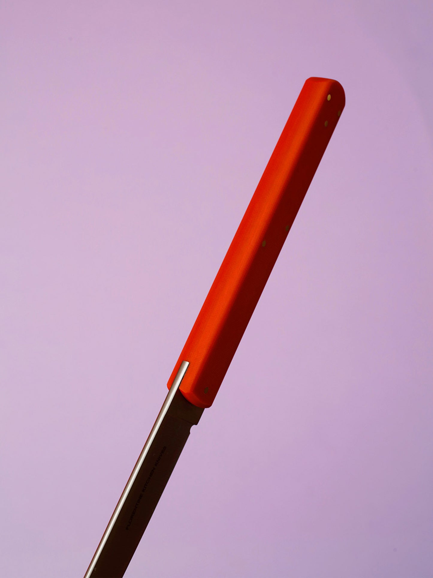 Cuchillos 1 2 3 para carne (naranja)