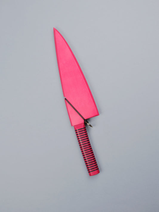 Protector de hoja para cuchillo de chef (rosa)