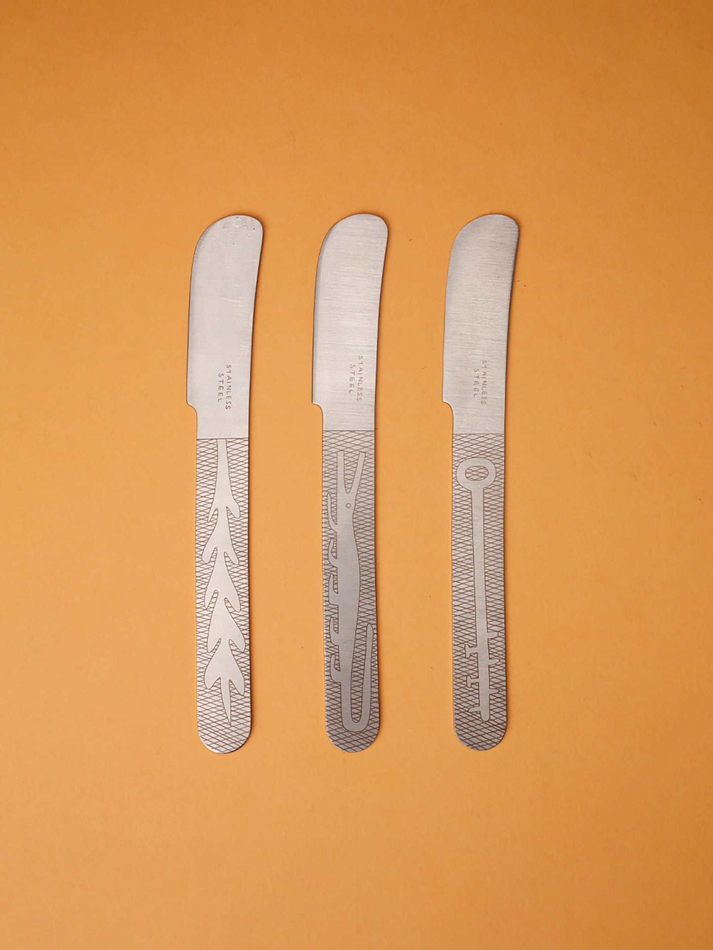 Cuchillo para mantequilla (acero inoxidable)