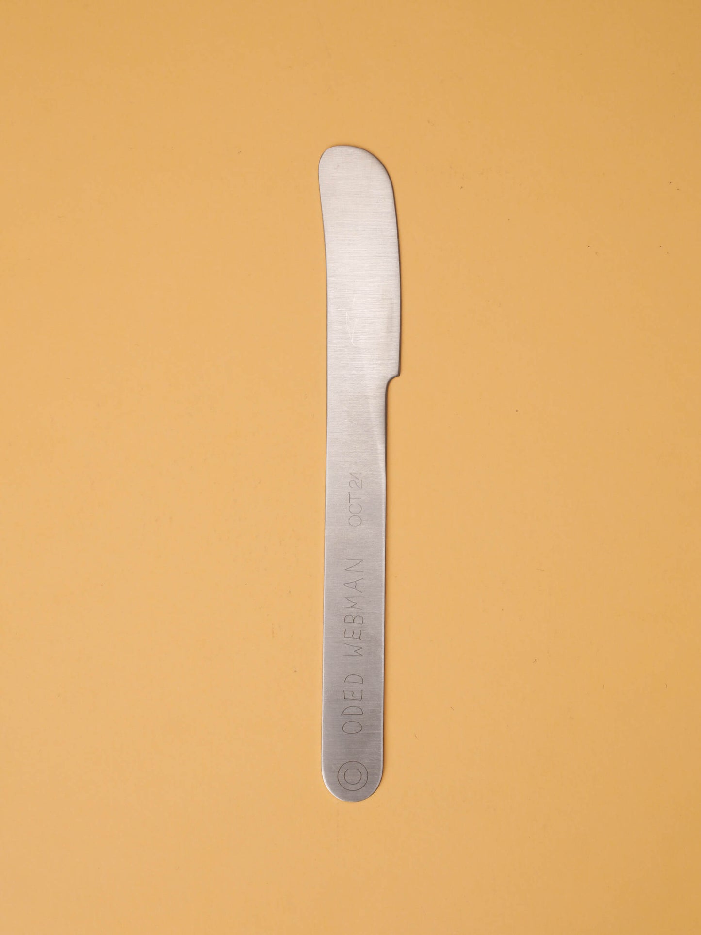 Cuchillo para mantequilla (acero inoxidable)