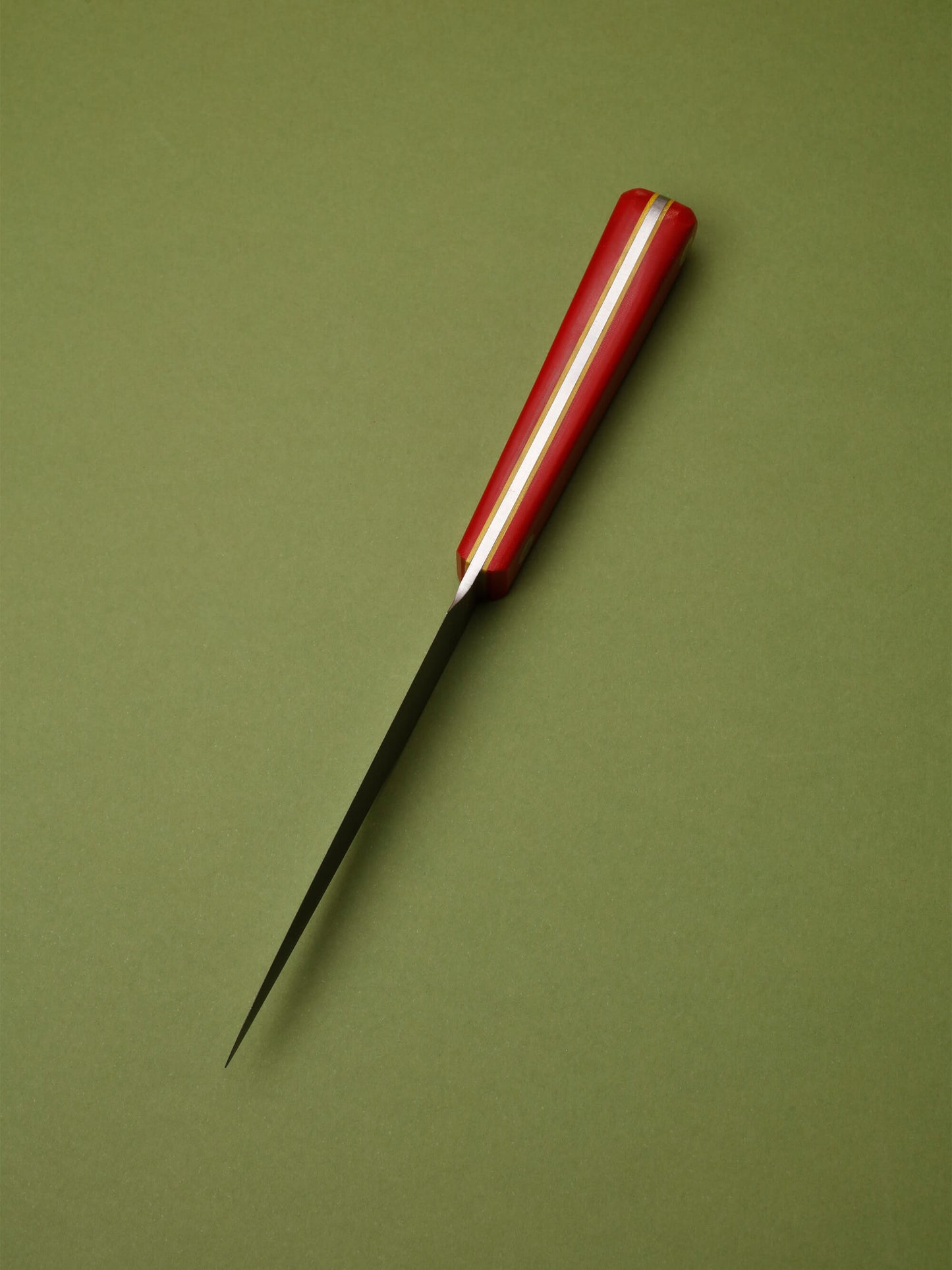 Scaled Paring Knife — New Old Stock (Red/Yellow)