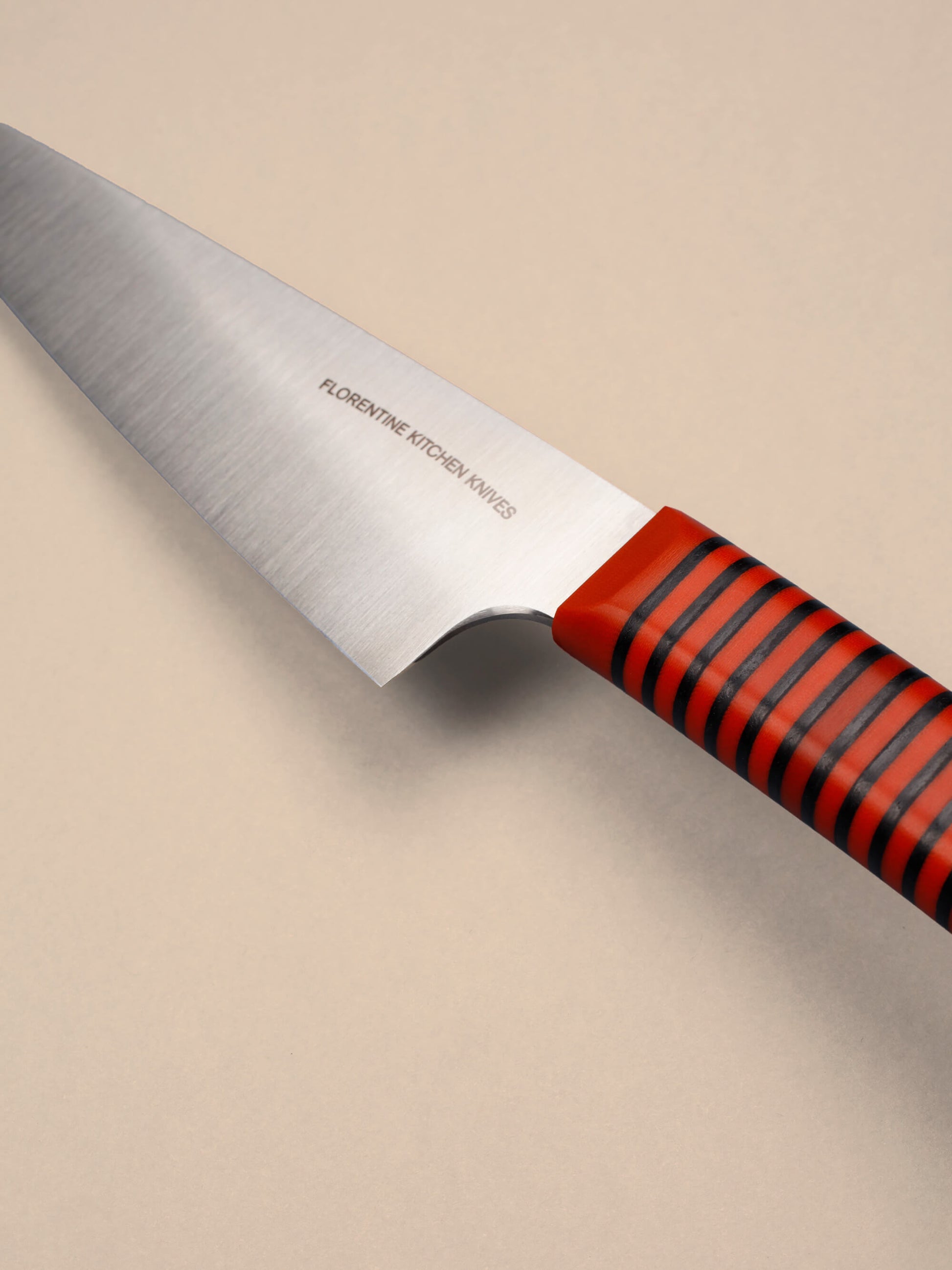 This nimble knife sits between chef and paring. It's ideal for slicing, trimming, and precise prep. Balanced and sharp, Handcrafted in Barcelona.