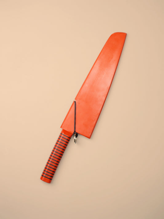 Protector de cuchilla para picadora (rojo)