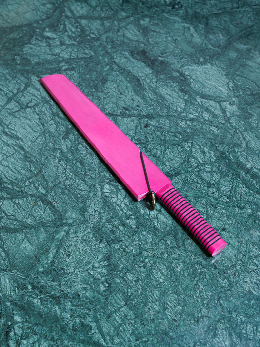 Protector de hoja para cuchillo de pan (rosa)