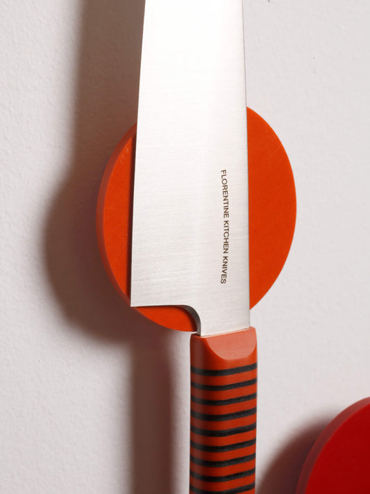 The Single Knife Wall Magnet (Orange)