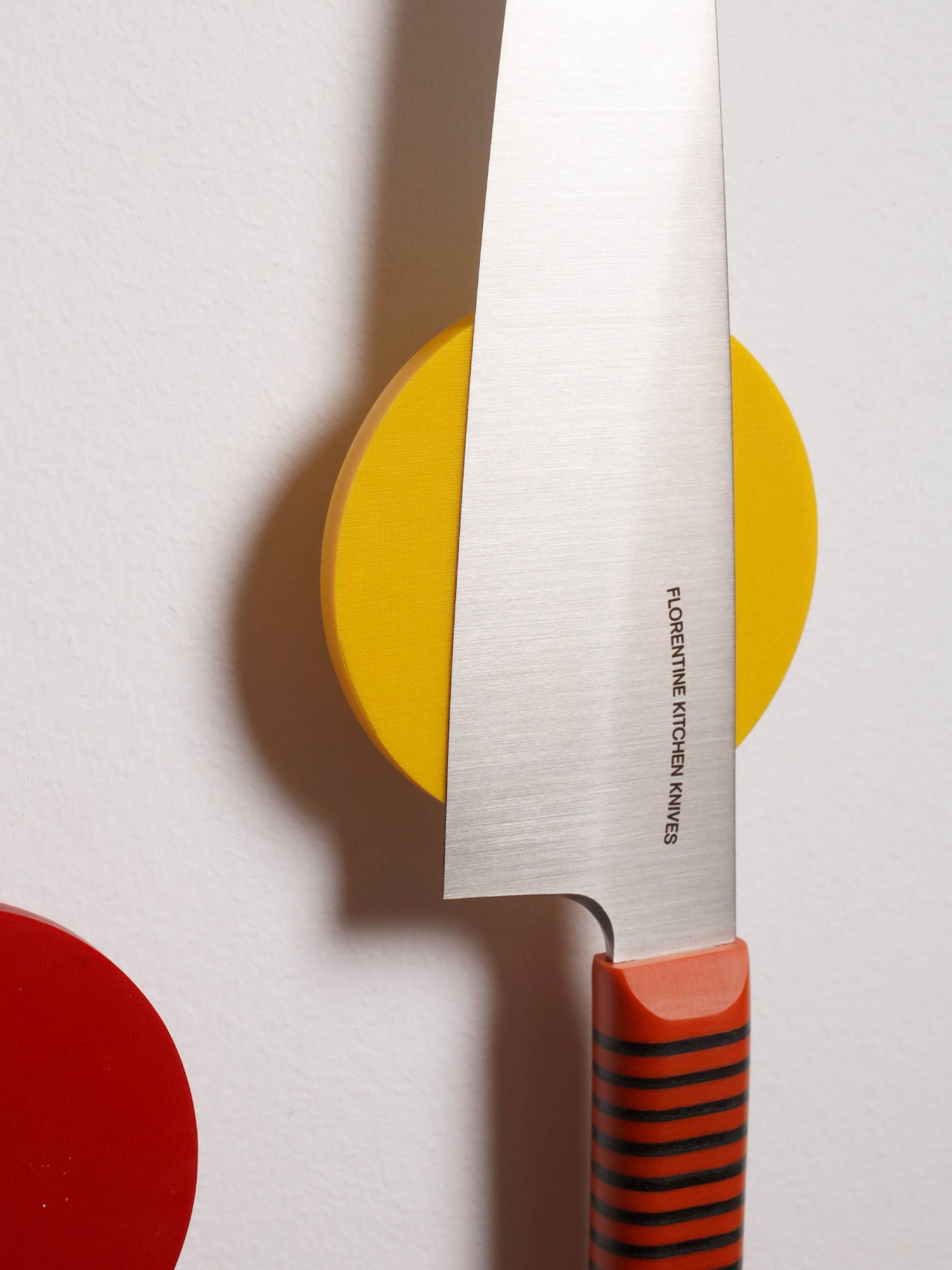 The Single Knife Wall Magnet (Yellow)