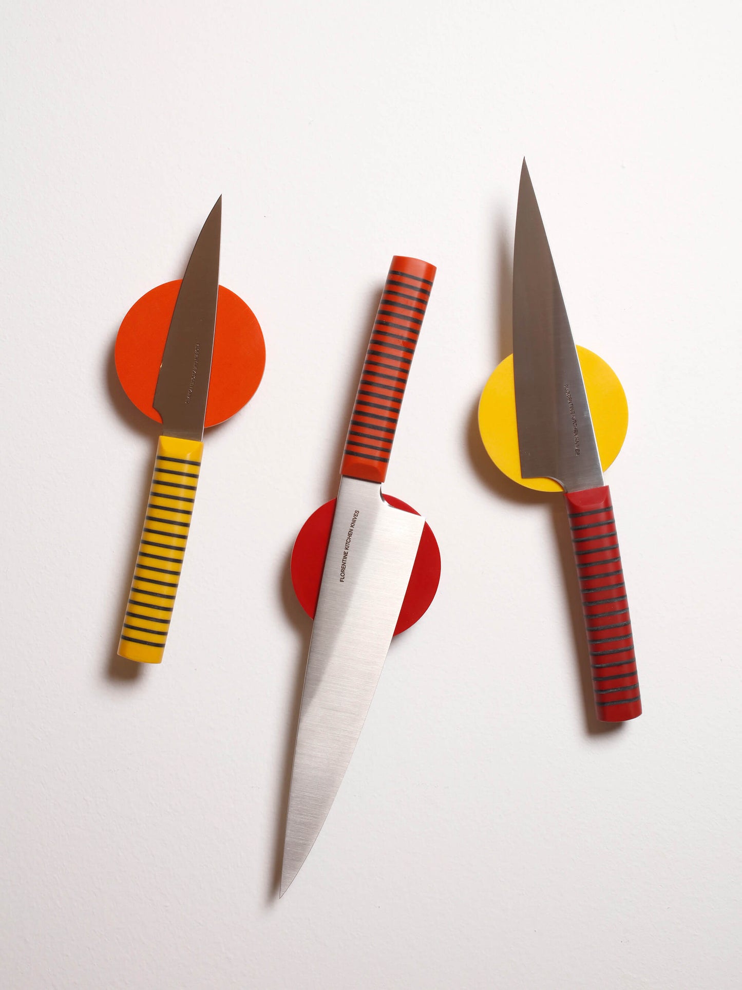 The Single Knife Wall Magnet (Yellow)