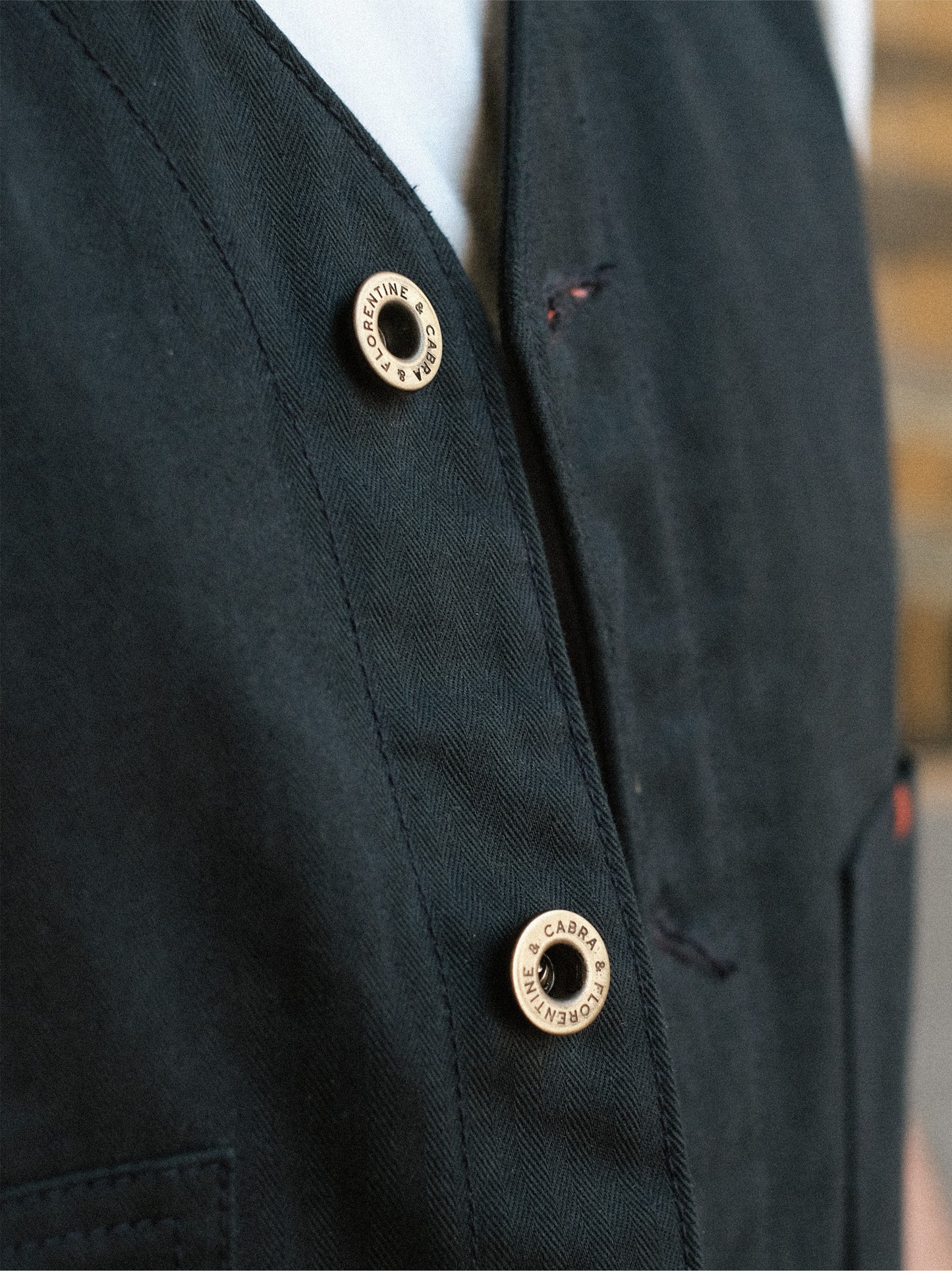 The Maker's Vest (Blue/Orange)