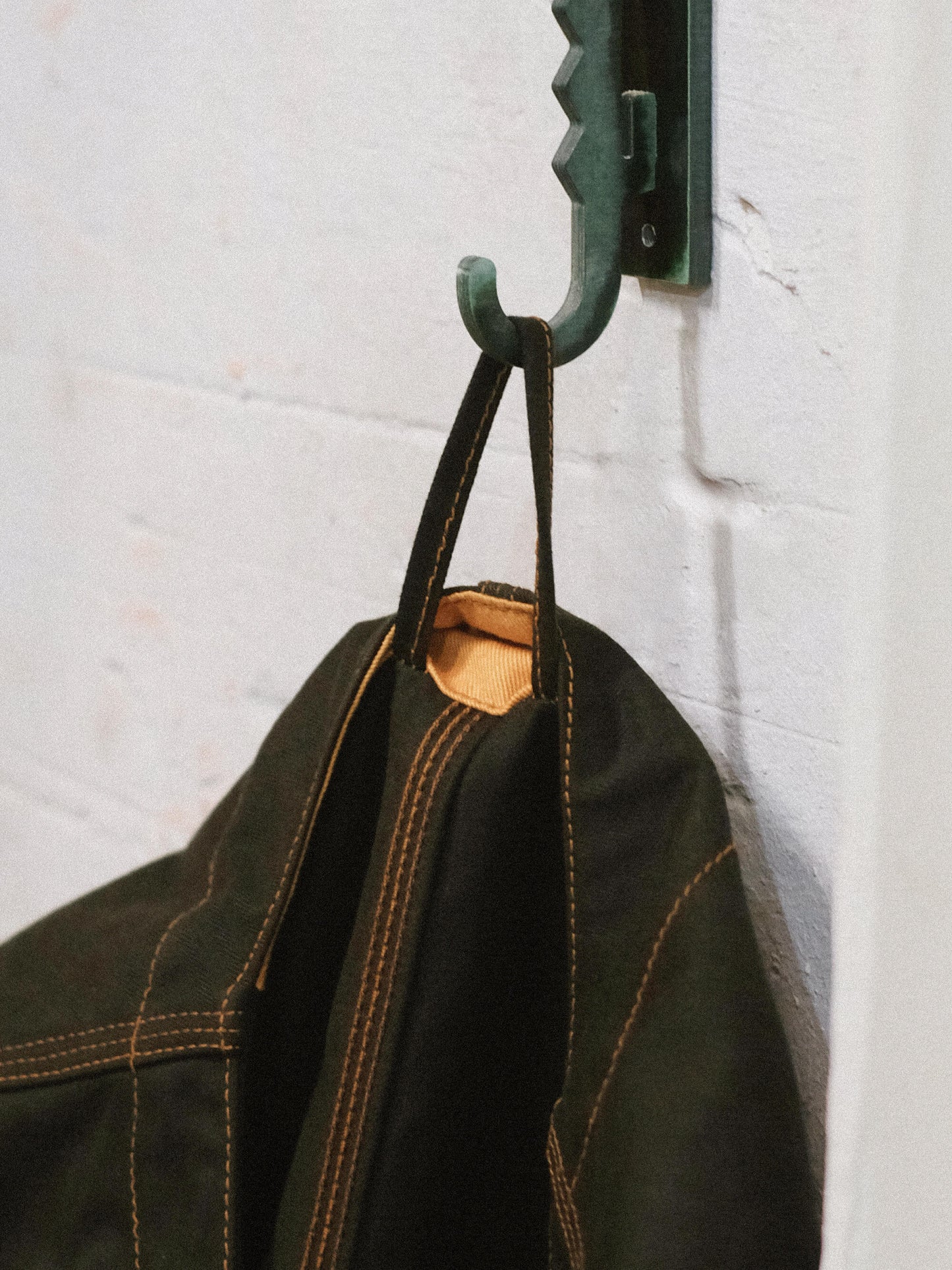 The Maker's Vest (Green/Mustard)