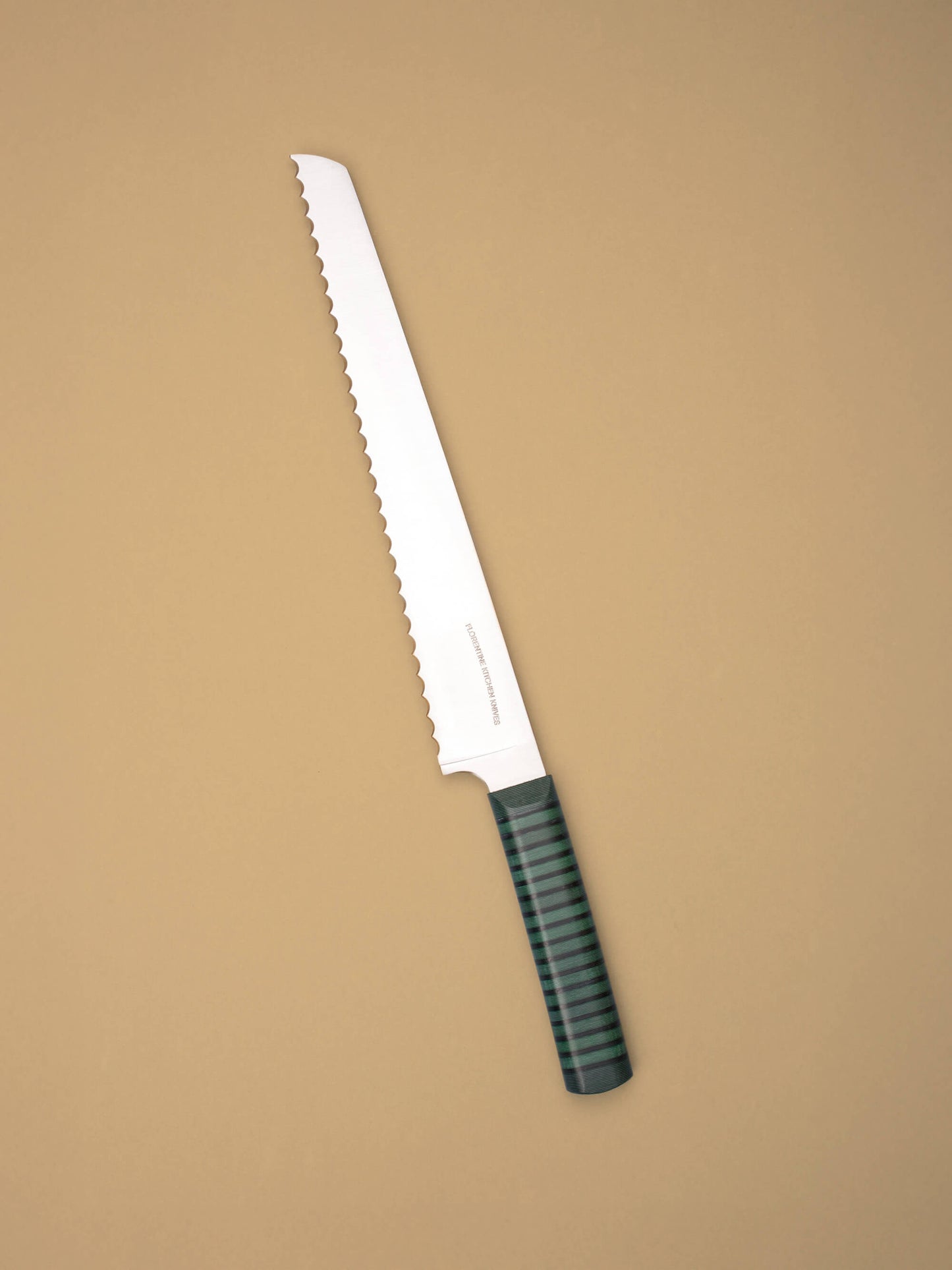 Bread Knife (Black/Green)