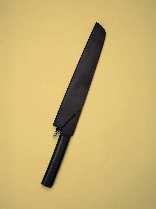 Protector de hoja para cuchillo de pan (rosa)