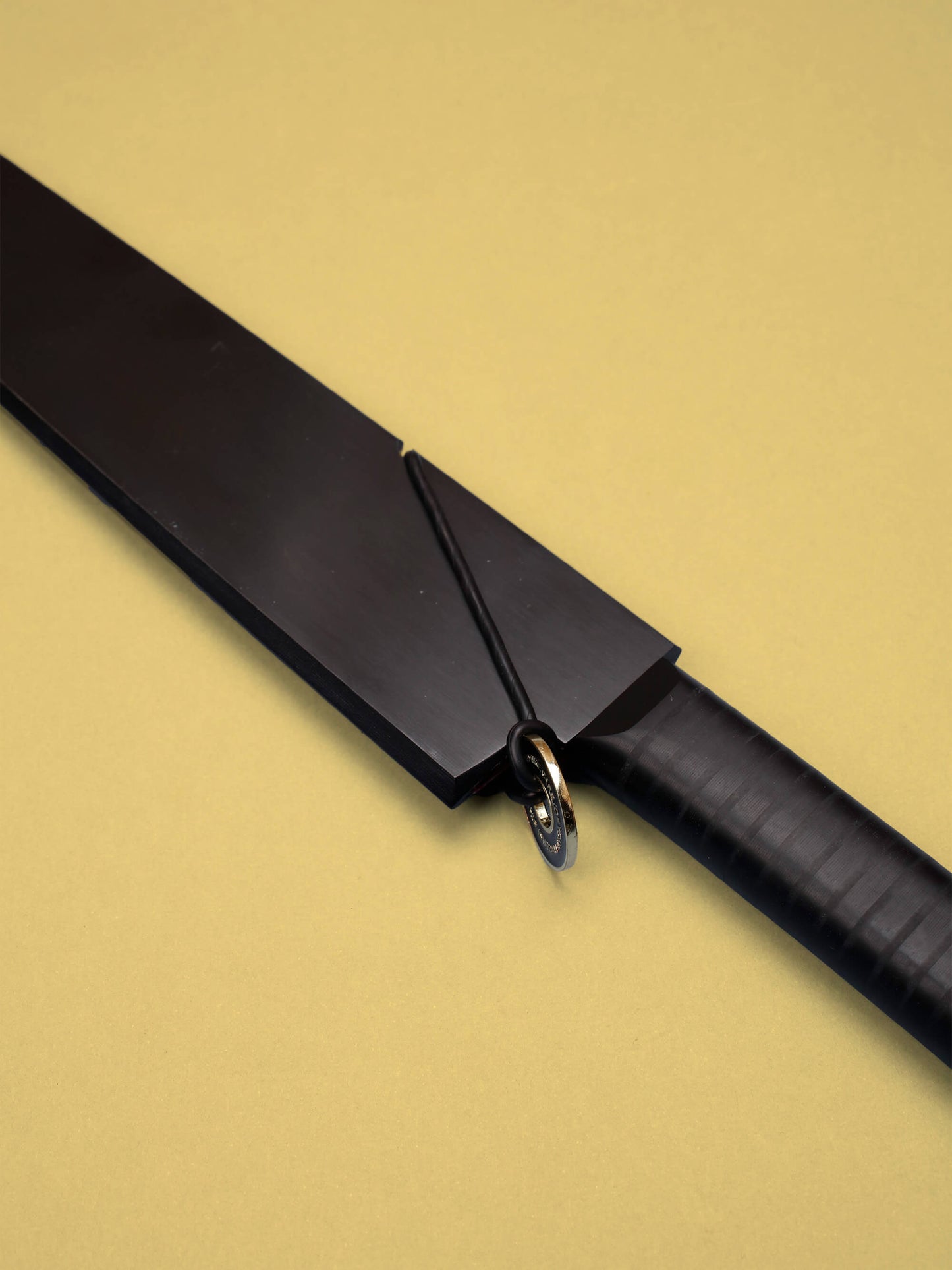 Protector de hoja para cuchillo de pan (rosa)