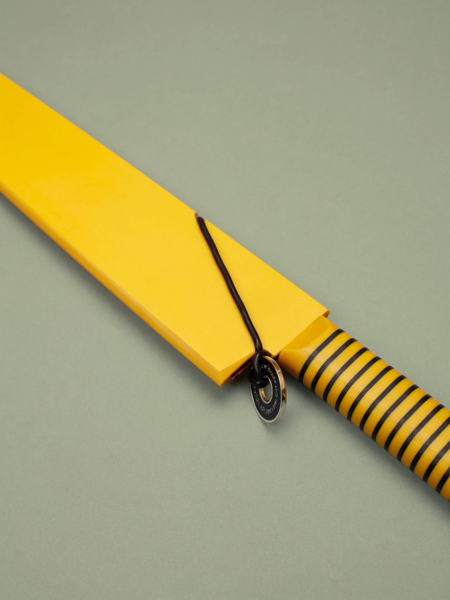 Protector de hoja para cuchillo de pan (rosa)