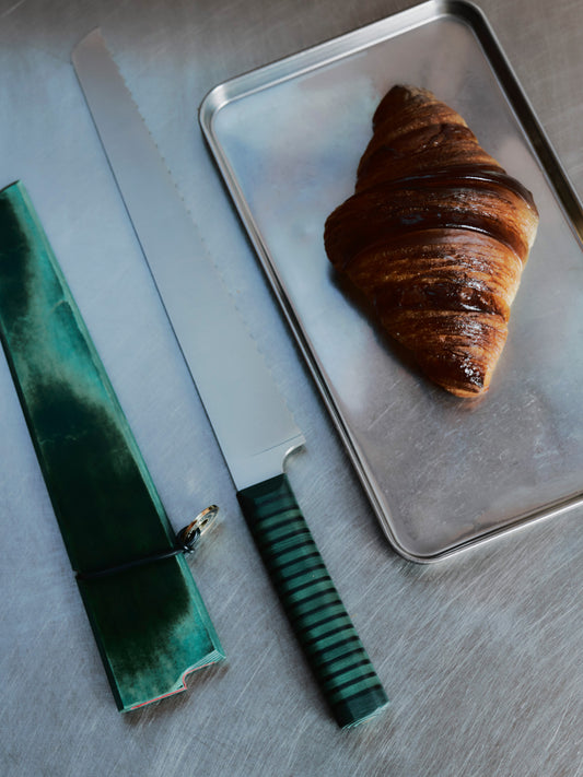 Bread Knife (Black/Green)