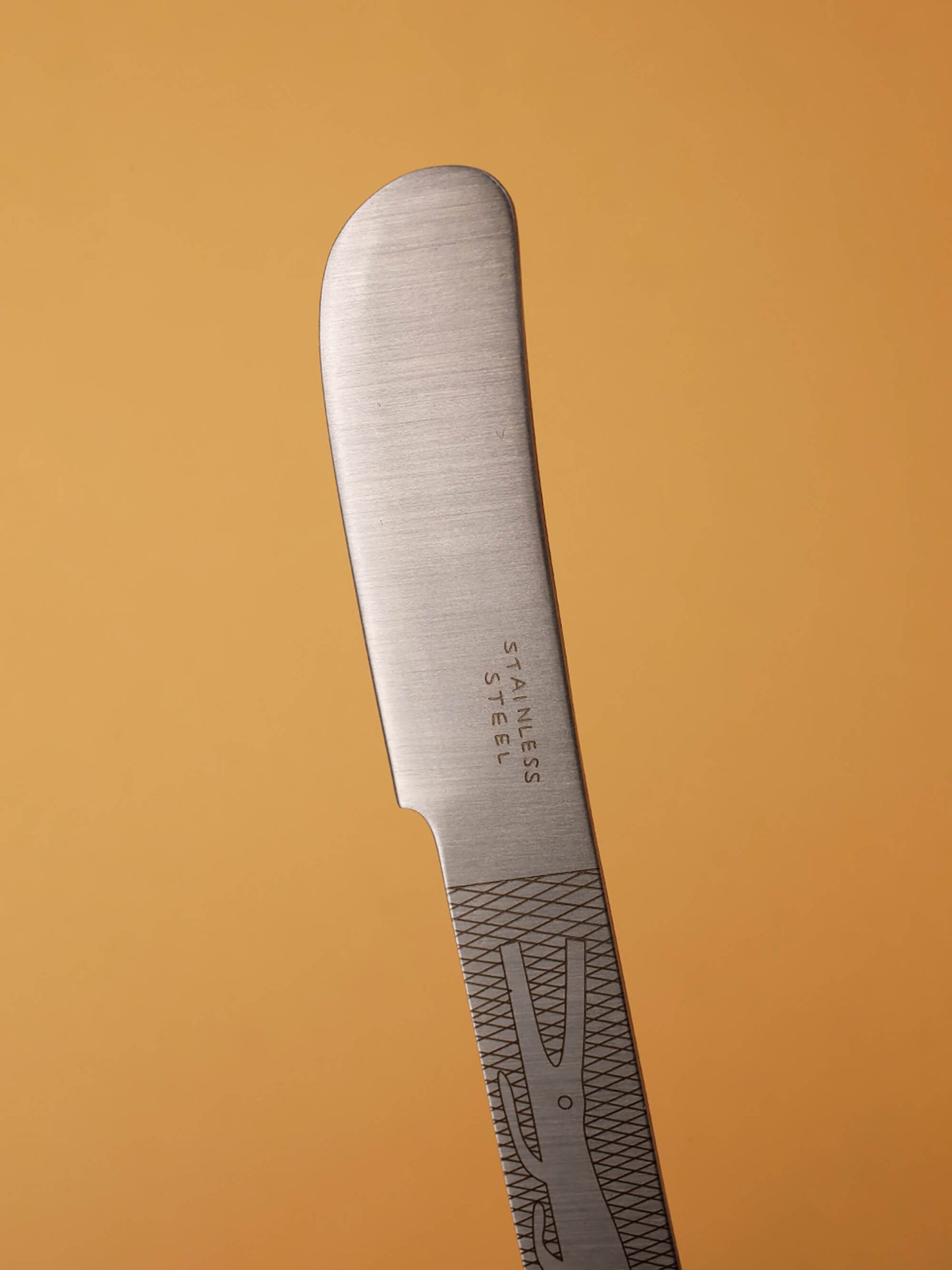 Cuchillo para mantequilla (acero inoxidable)