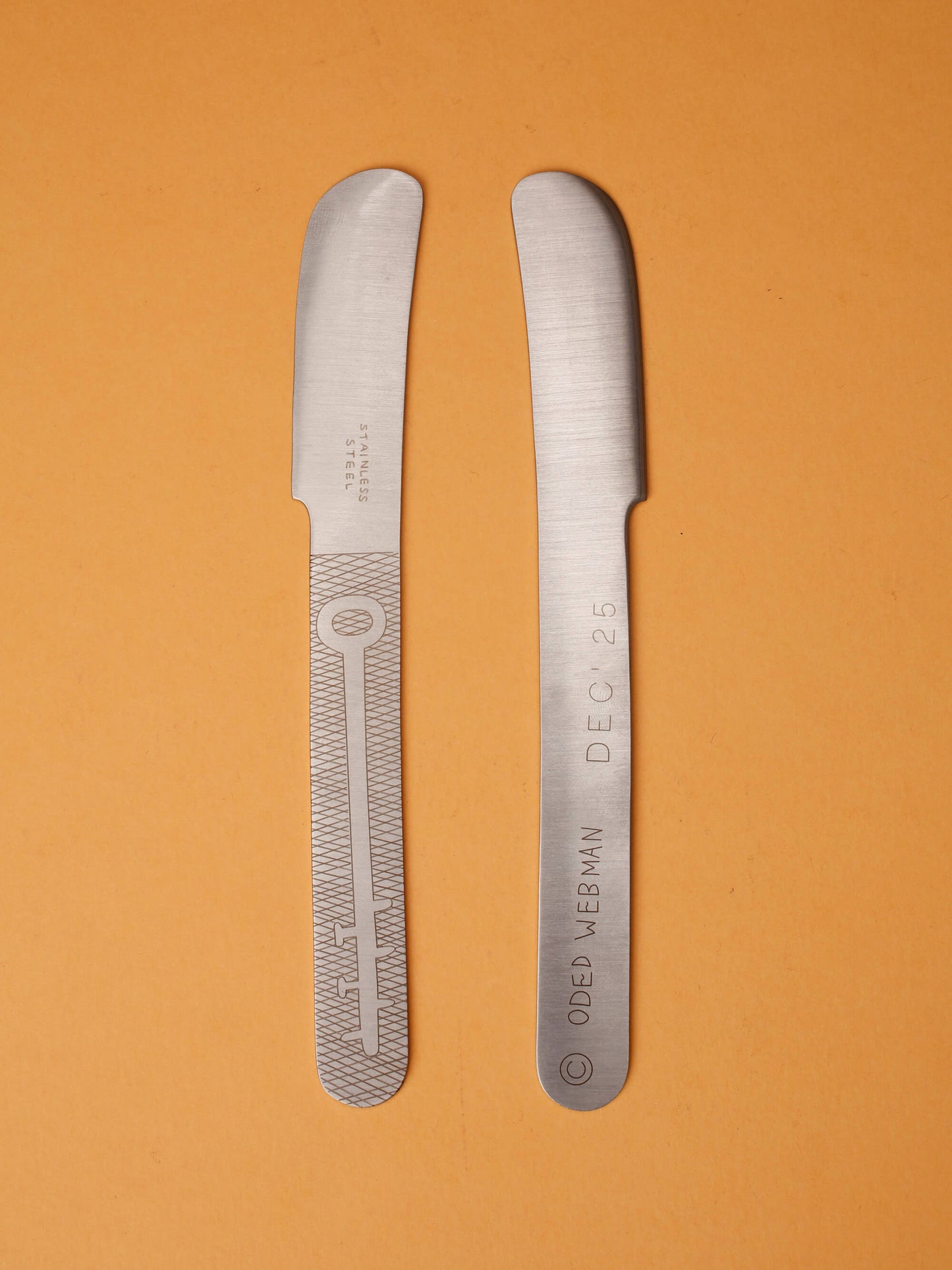 Cuchillo para mantequilla (acero inoxidable)