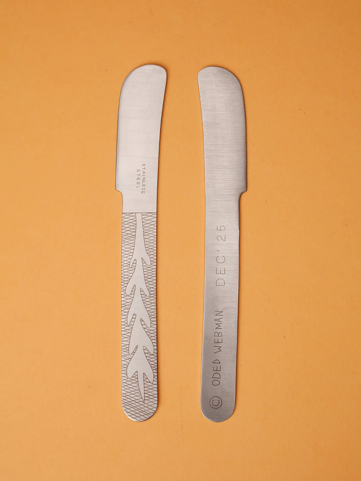 Cuchillo para mantequilla (acero inoxidable)