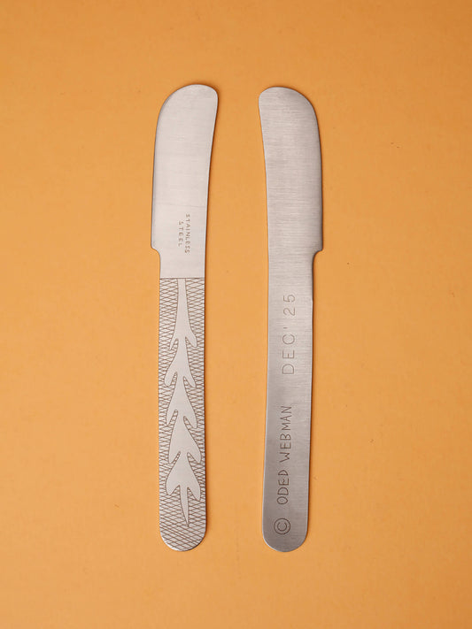 Cuchillo para mantequilla (acero inoxidable)