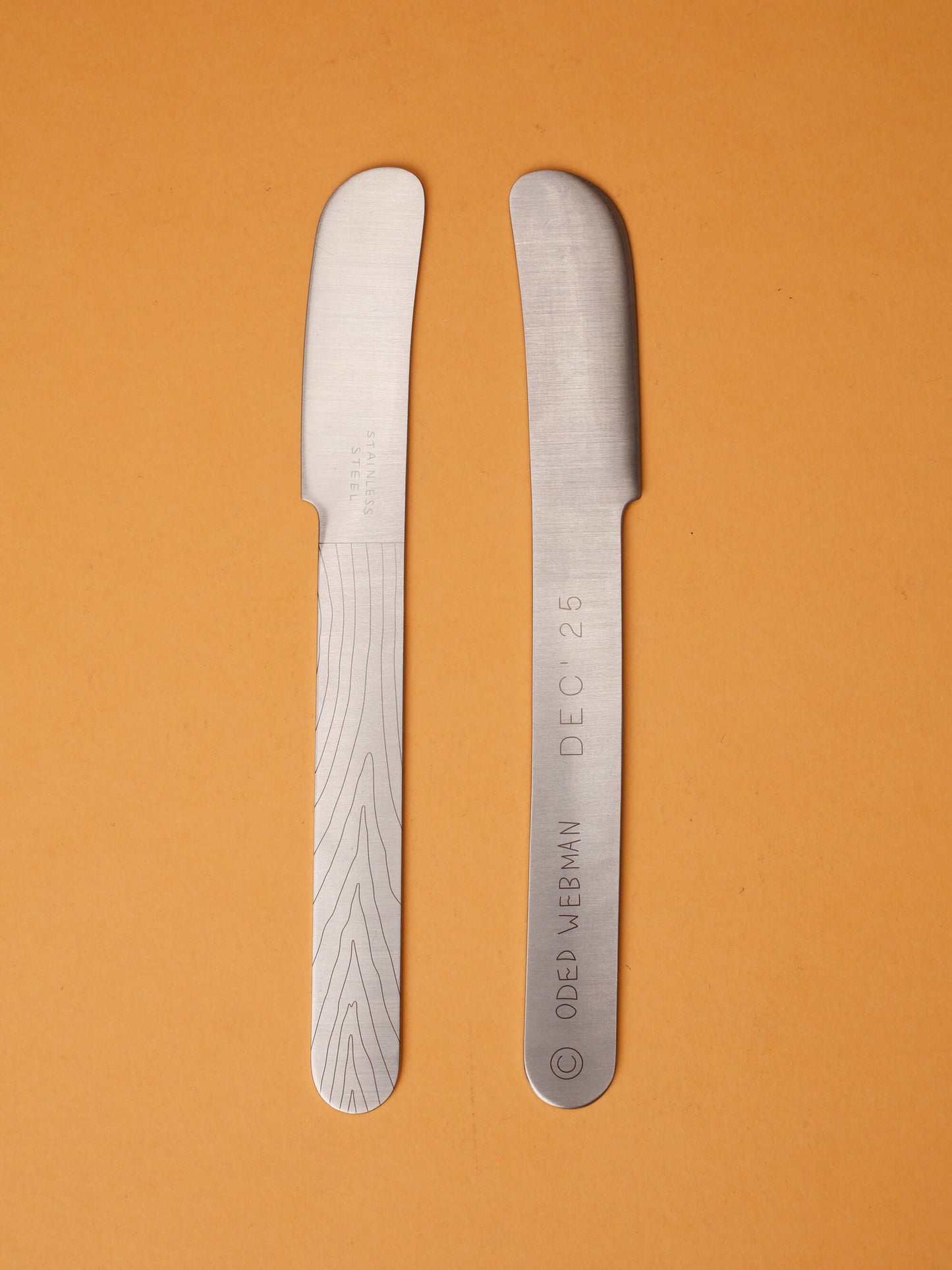 Cuchillo para mantequilla (acero inoxidable)