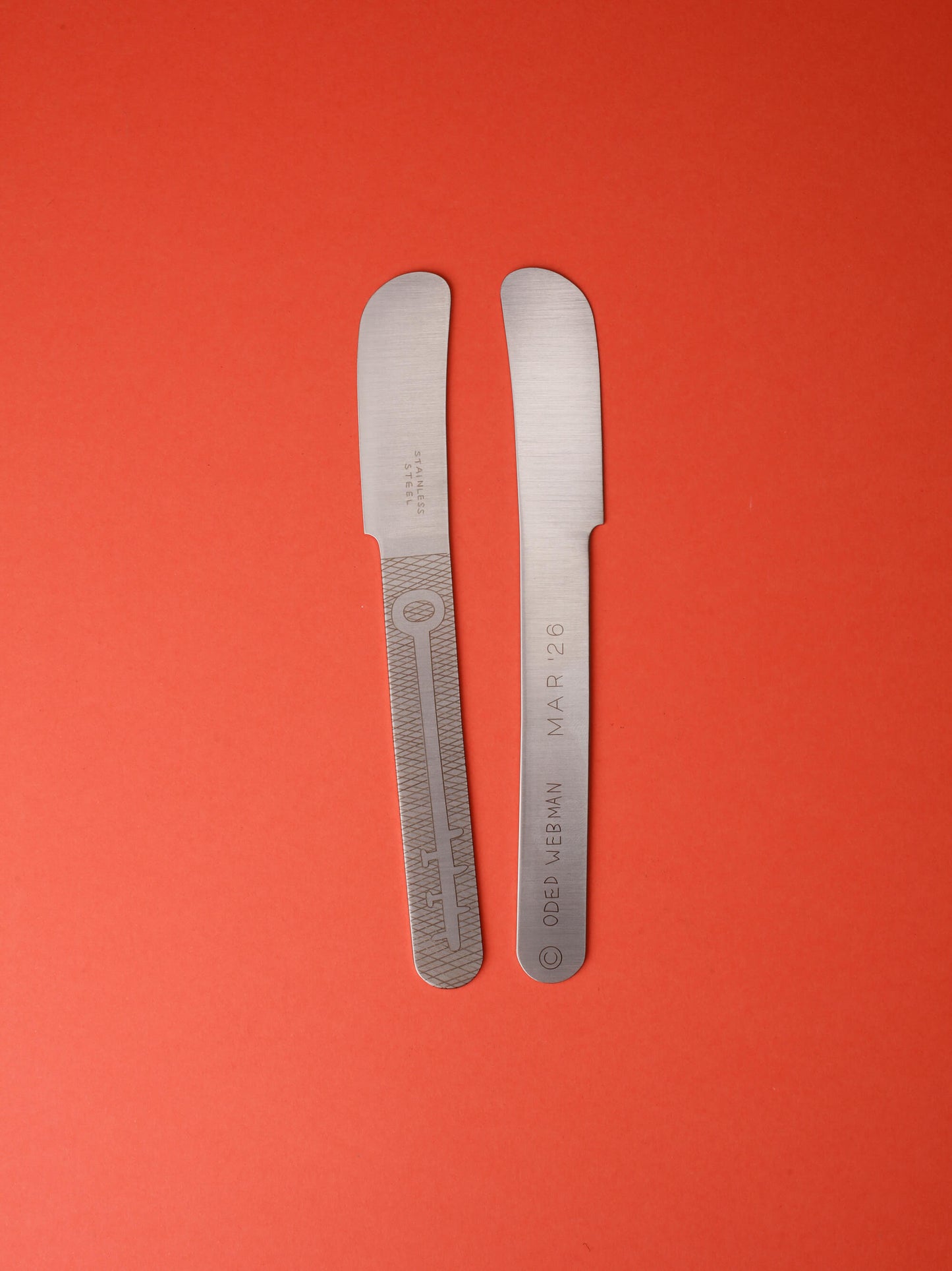 Cuchillo para mantequilla (acero inoxidable)