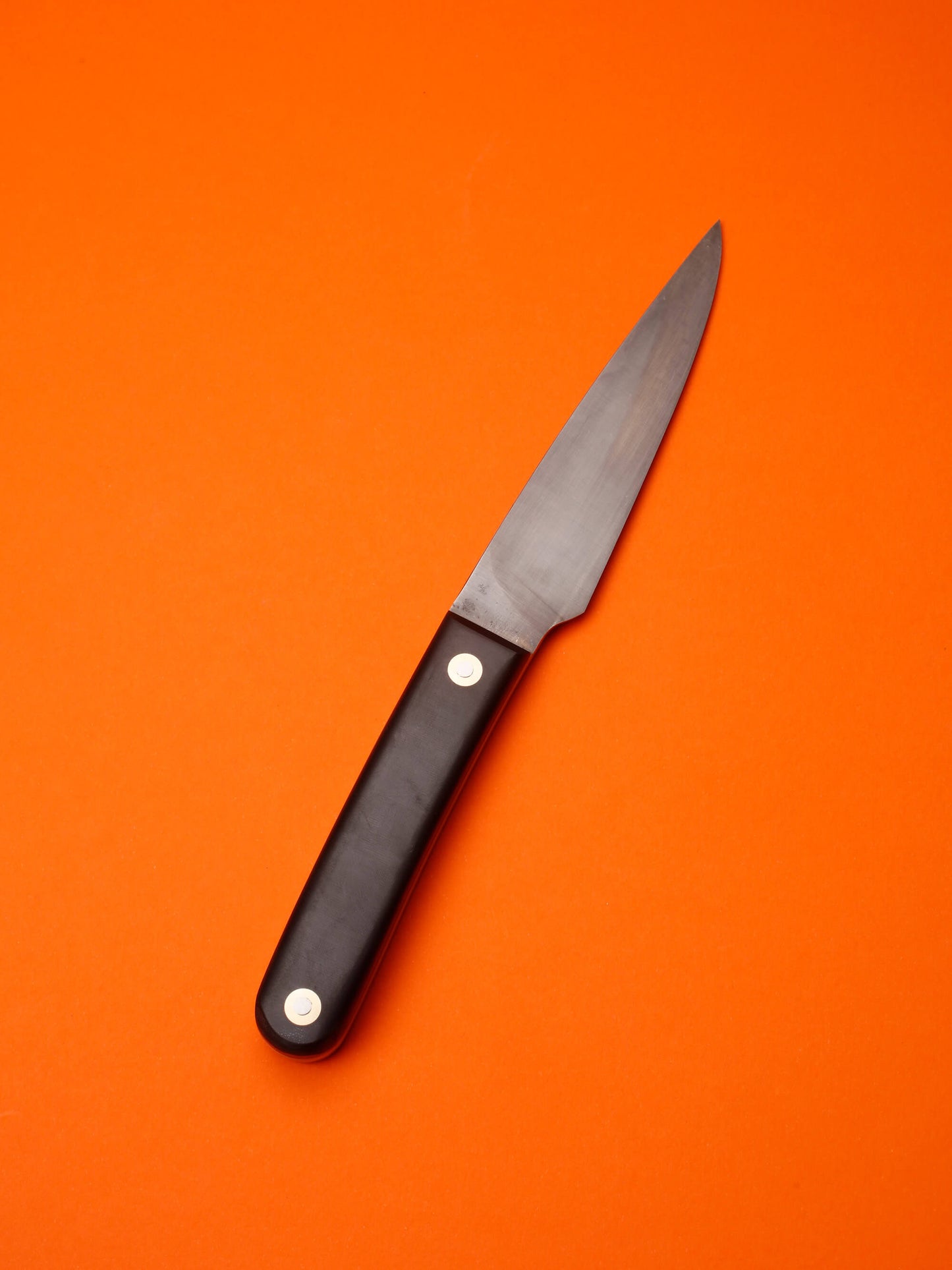 Scaled Paring Knife — New Old Stock (Black/Ivory)