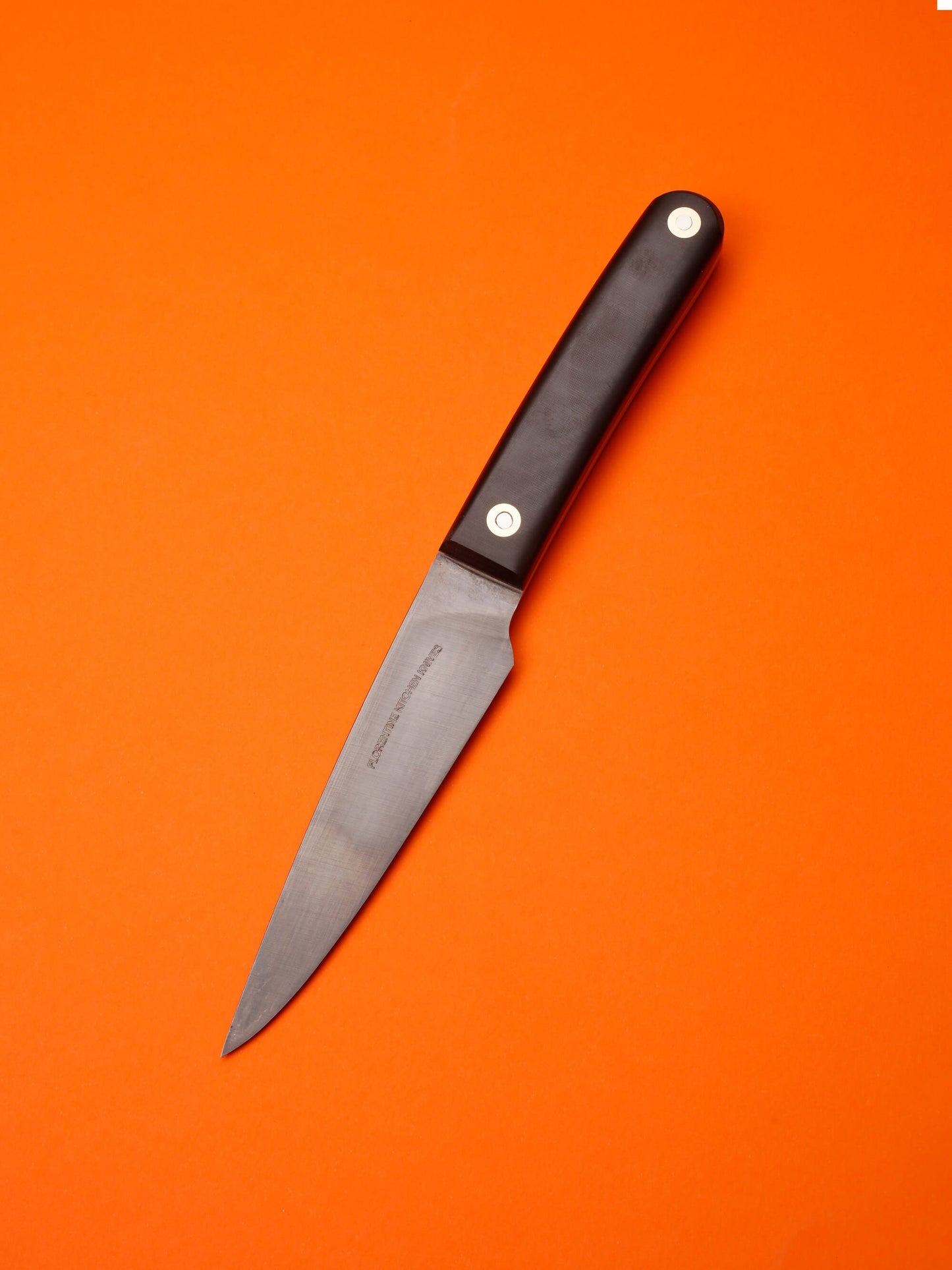 Scaled Paring Knife — New Old Stock (Black/Ivory)