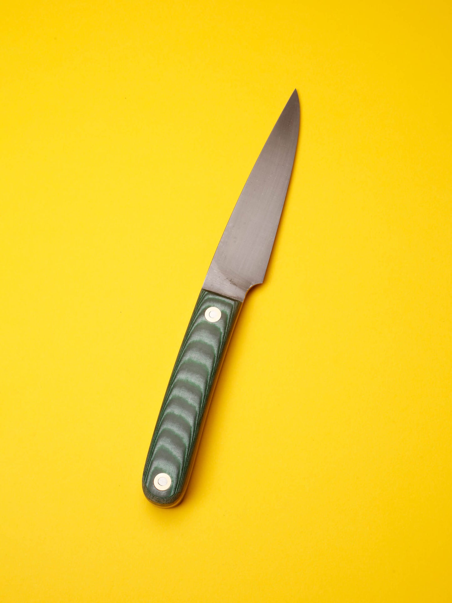 Scaled Paring Knife — New Old Stock (Green/Ivory)