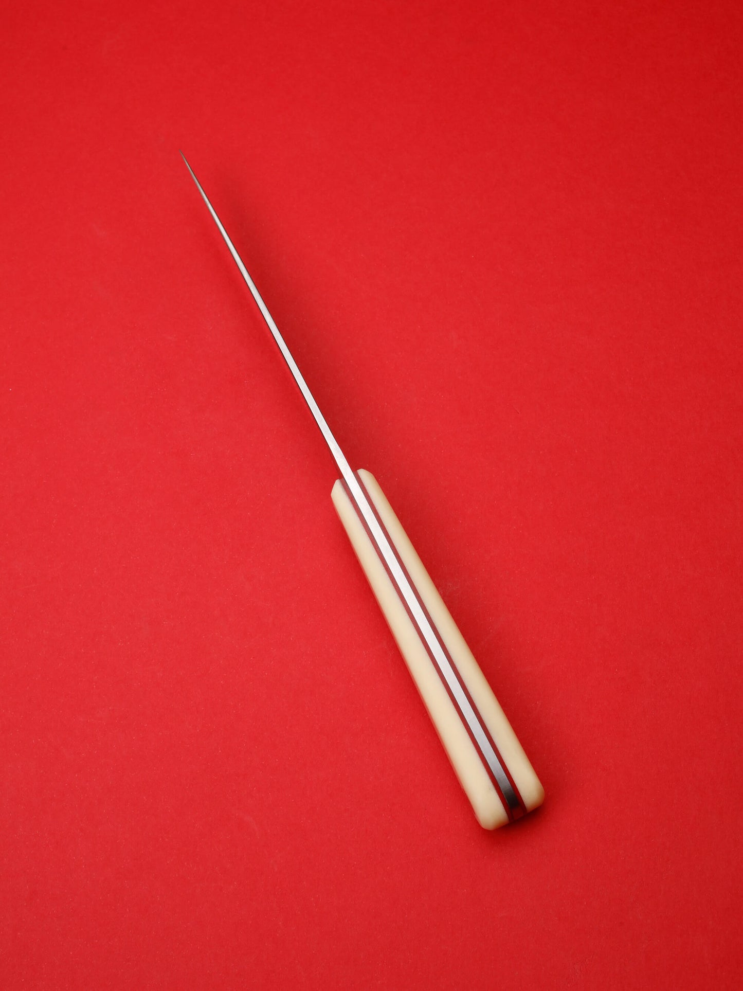 Scaled Paring Knife — New Old Stock (Ivory/Red)