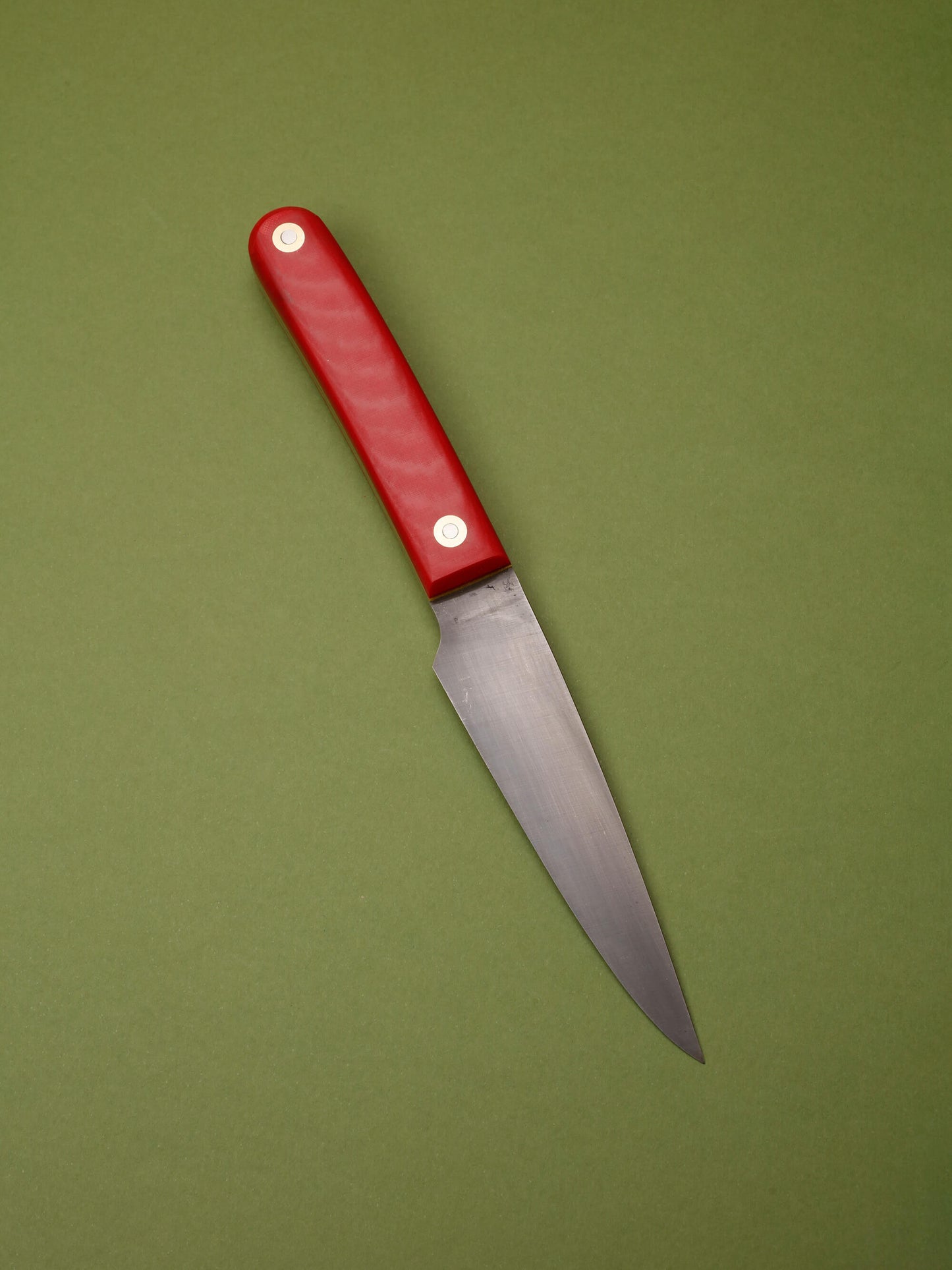 Scaled Paring Knife — New Old Stock (Red/Yellow)