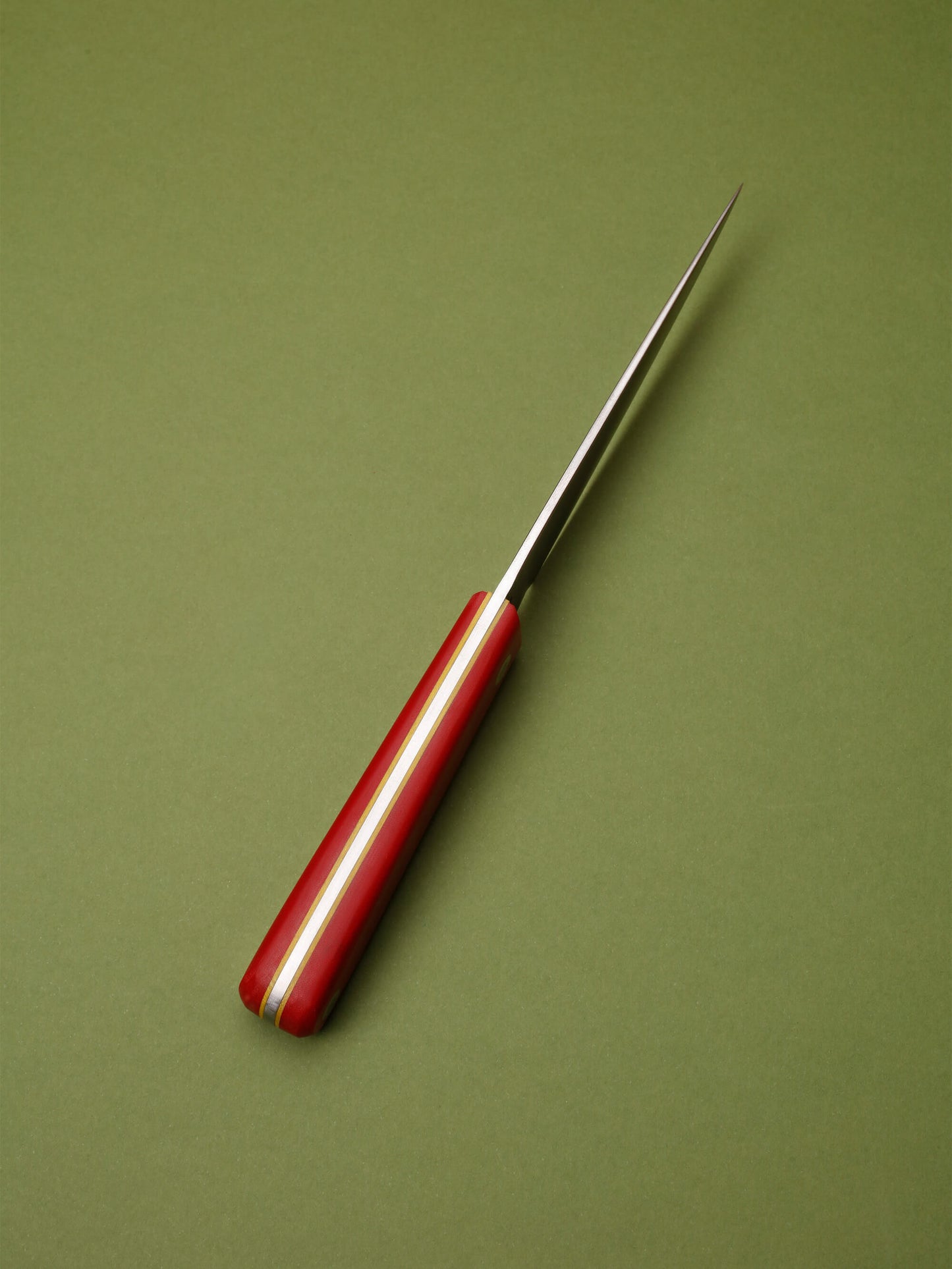 Scaled Paring Knife — New Old Stock (Red/Yellow)