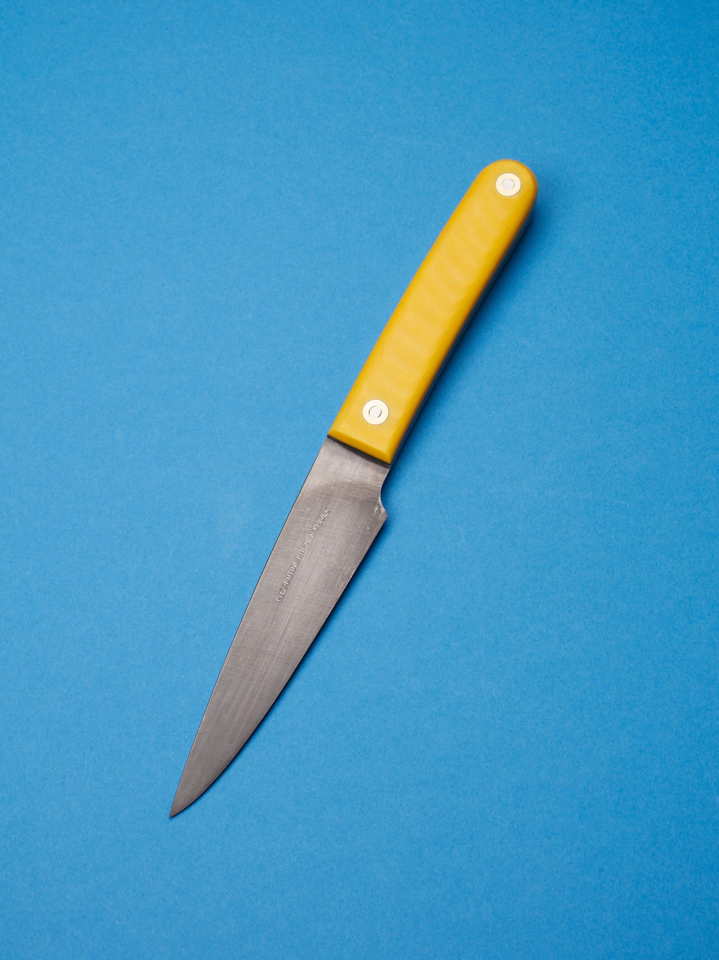 Scaled Paring Knife — New Old Stock (Yellow/Green)