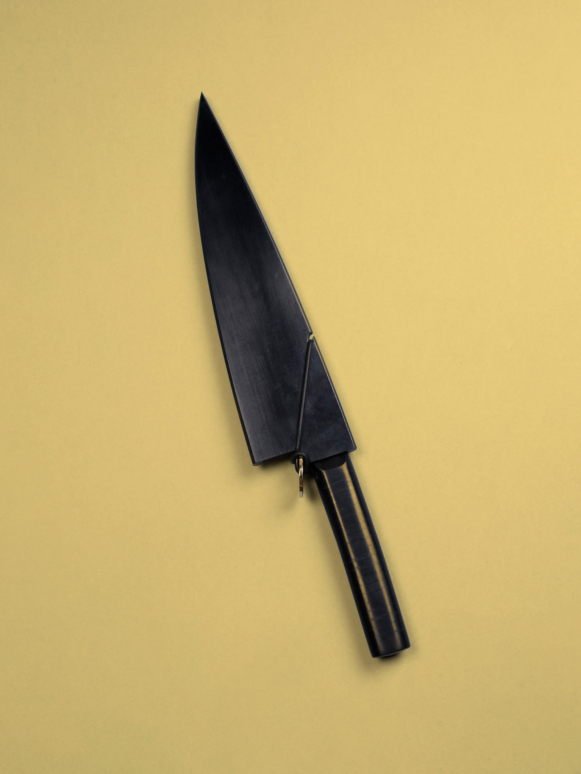 Utility Razorblade Guard Blade guard for Utility Knife (Black) – Florentine Kitchen Knives