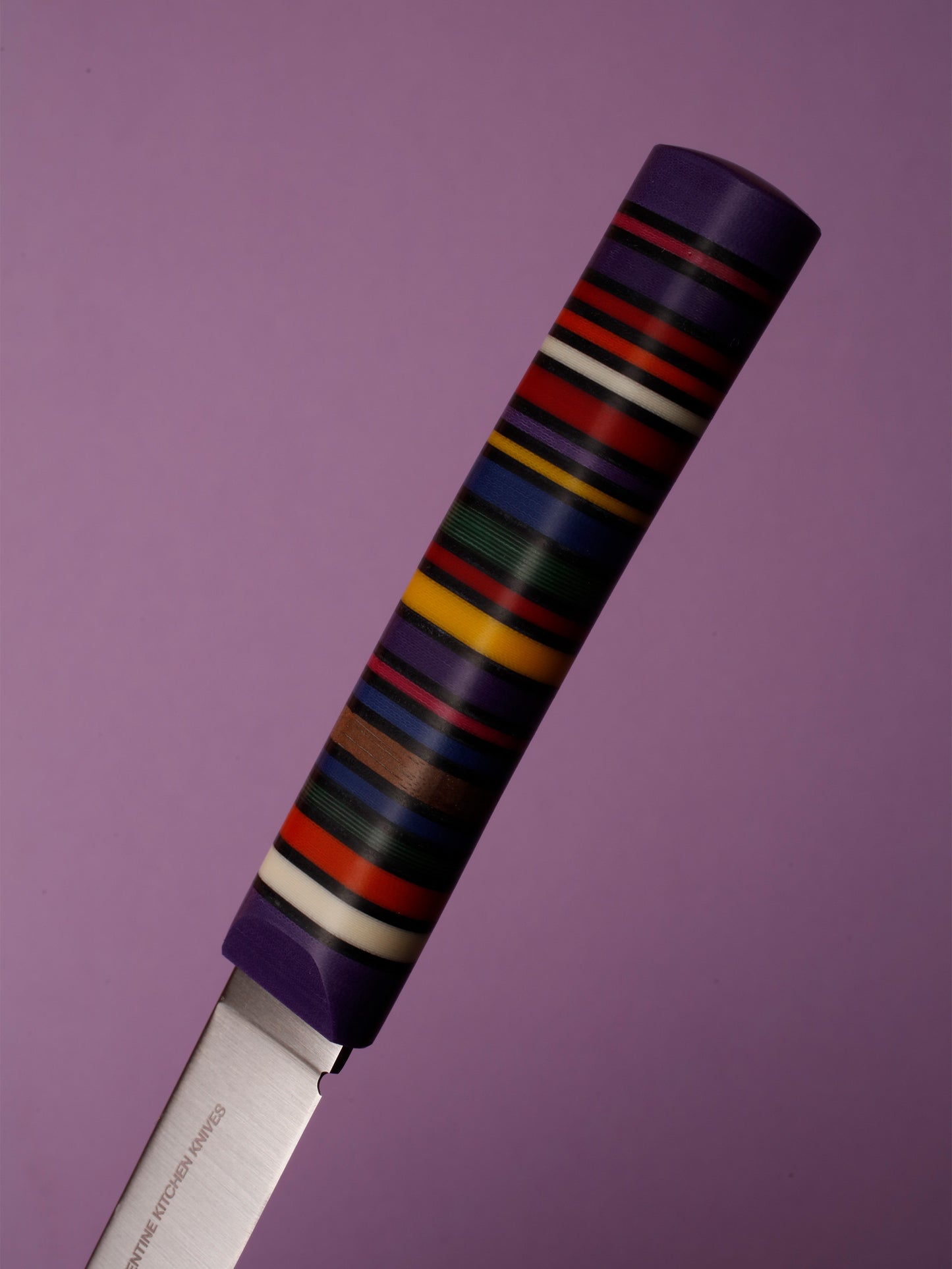 Cuchillo para carne estilo occidental (multicolor)