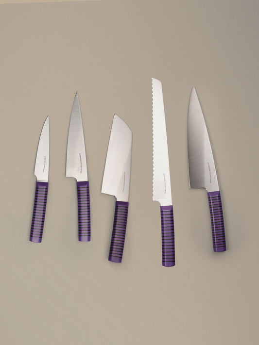 The Home Cook Set (Black/Purple)